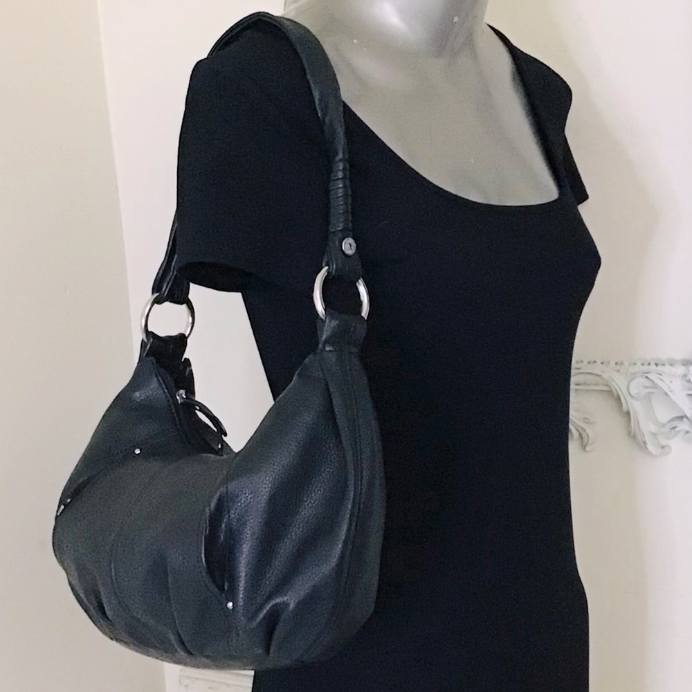Tignanello Pepple Leather Shoulder Bag Purse - Picture 3 of 14